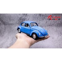 MÔ HÌNH XE VOLKSWAGEN BEETLE CLASSIC BABYBLUE 1:24 WELLY 6539