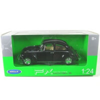 Mô hình xe Volkswagen Classic Beetle 1:24 Welly Black