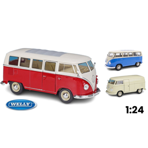 Mô hình xe Volkswagen T1 Bus 1963 -1:24 Welly - 22095