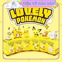 Mô hình Yêu tinh Pokemon Mengli Attack Pikachu trang trí