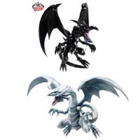 Mô hình Yugioh cao cấp Yu-Gi-Oh! Blue-Eyes White Dragon Red-Eyes Black Dragon Figure chính hãng BANPRESTO