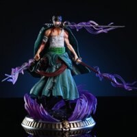 Mô hình Zoro áo choàng figure one piece roronoa zoro tuyệt chiêu ba ngàn thế giới 21cm 600g