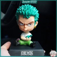Mô Hình Zoro Chibi Lắc Đầu Siêu Dễ Thương Fullbox | Mô Hình One Piece
