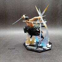 Mô hình Zoro tam kiếm phái, 2 đầu thay thế bản đẹp