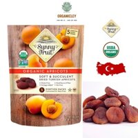 Mơ Khô Hữu Cơ Sunny Fruit Organic Apricot 250g - Mơ Sấy Dẻo - Quả Mơ Khô - Hoa Quả Sấy Khô - Trái Cây Sấy Nhập Khẩu