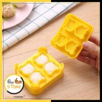 [MỞ KHO SỈ BÁN LẺ] Khuôn Làm Cơm Nắm Hình Gấu Mini Dễ Thương Cho Bé