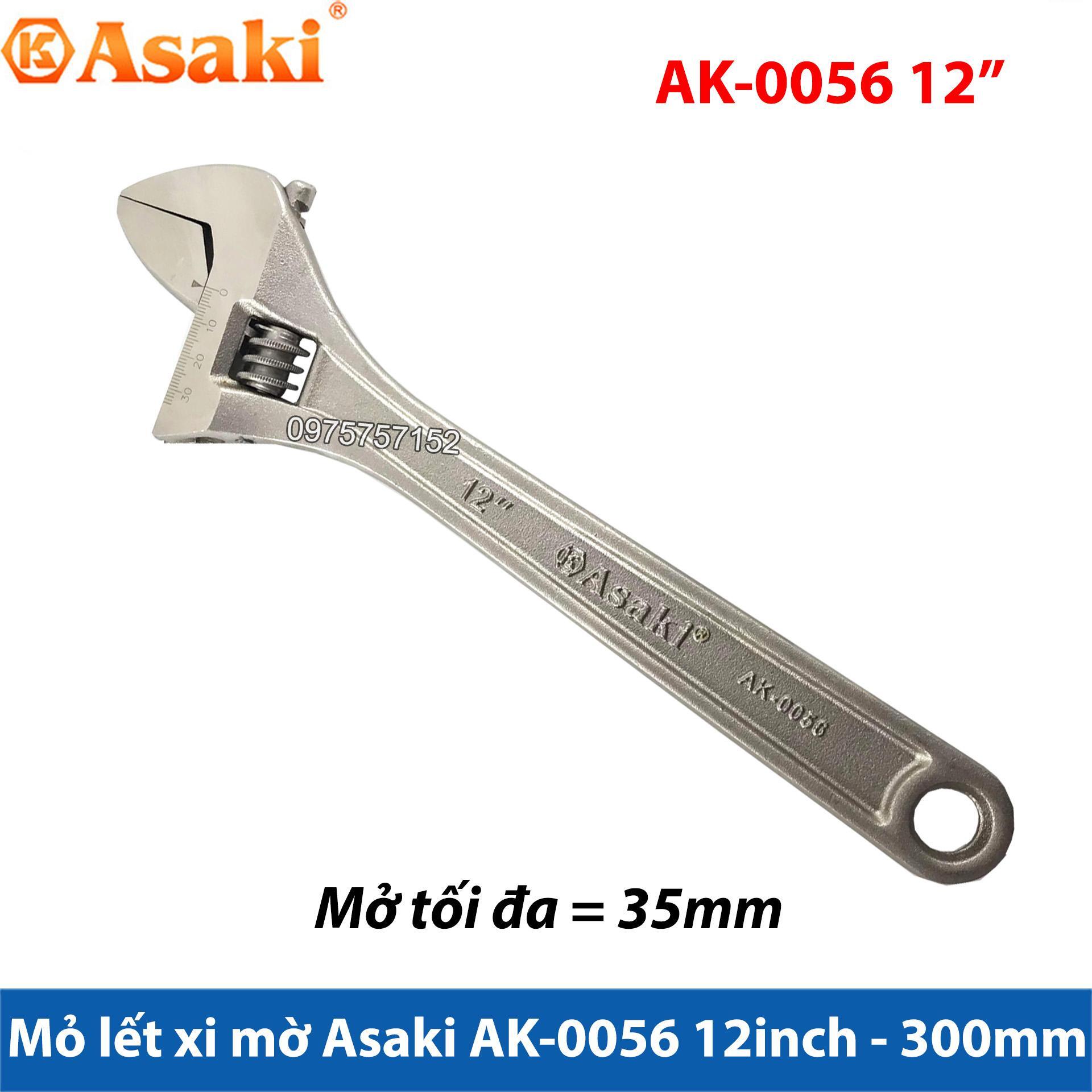 Mỏ lết cao cấp 300mm Asaki AK-0056