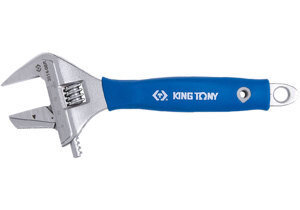 Mỏ lết Kingtony 3614-08R cán bọc nhựa