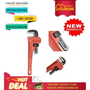 Mỏ lết răng Stanley 87-624 35cm (Đỏ)