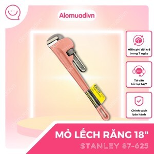 Mỏ lết răng Stanley 87-625 45cm (Đỏ)