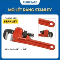Mỏ lết răng Stanley nhiều kích thước 6 - 18 inch/ 150 - 450mm Mỏ lết mở ống nước vặn ống nước, đa năng, chất liệu thép