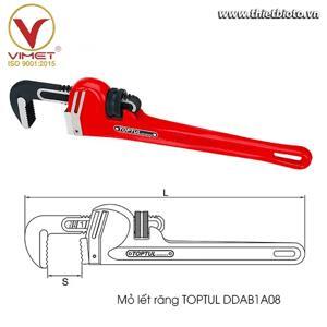 Mỏ lết răng Toptul DDAB1A08 - 8inch