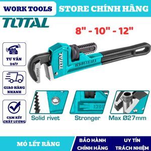 Mỏ lết răng Total THT171206 12"