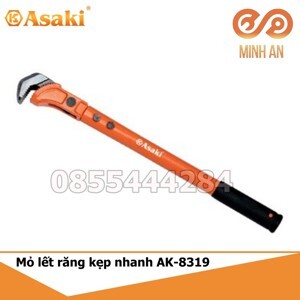 Mỏ lết răng tự động Asaki AK-8319