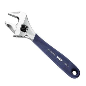 Mỏ lết thường miệng rộng tay cầm xanh Top Kogyo HM-43MGNB