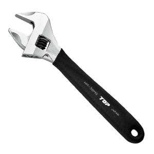 Mỏ lết thường miệng rộng tay cầm đen Top Kogyo HM-43MGBK