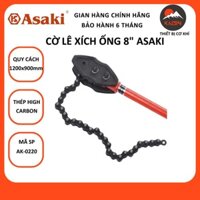 Mỏ lết xích 8" chính hãng tiêu chuẩn JAPAN Asaki AK-0220