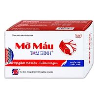 Mỡ Máu Tâm Bình - Hỗ trợ giảm mỡ máu bảo vệ gan hiệu quả