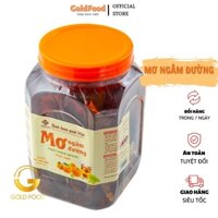Mơ ngâm đường chua ngọt GoldFood chính hãng hộp 850gr 1kg bổ sung vitamin C giảm ho rát họng đặc sản Miền Bắc