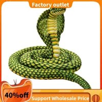 Mô Phỏng Búp Bê Hổ Mang Sang Trọng Đồ Chơi Dài Python Búp Bê Rag Búp Bê Cung Hoàng Đạo Cuộn Rắn Giả Đạo Cụ