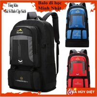 [MỞ RỘNG ĐƯỢC ĐÁY] Ba Lô Leo Núi 56-65L,Túi hành lý dã ngoại cắm trại, Balo cỡ lớn đựng đồ về quê