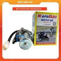 Mô Tơ Đề Xe Máy Dream/Wave KAFADAI THAILAND (Cốc Dài 2 Bi)