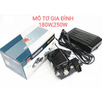 Mô tơ máy may 1 kim và máy vắt sổ gia đình Cheering dùng cho máy may gia đình cổ điển, máy may con bướm(giá 1 bộ)