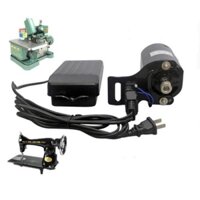 Mô tơ máy may 1 kim và máy vắt sổ gia đình Cheering dùng cho máy may gia đình cổ điển, máy may con bướm(giá 1 bộ)