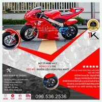 Mô Tô Mini 49cc, Mô Tô Mini Tam Mao, Động cơ 2 thì,Nhiên liệu xang pha nhớt