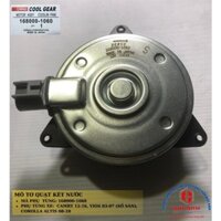 MÔ TƠ QUẠT KÉT NƯỚC VIOS 03-07, CAMRY 12-16, COROLLA ALTIS 08-10, XPANDER KHÔNG DÂY MÃ PHỤ TÙNG 168000-1060  HÀNG DENSO