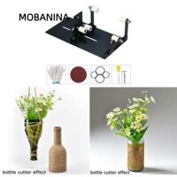 Mobanina 11 Bộ Dụng Cụ Cắt Chai Thủy Tinh, Cắt Thủy Tinh Bằng Sắt Không Gỉ Máy Cắt, Dụng Cụ Cắt Miếng Lót Kim Loại Sử Dụng Đa Năng Đế Cao Su Máy Cắt Thủy Tinh Thủ Công