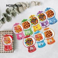 Mobanina 36 Gói Thiệp Valentines Cho Trẻ Em, Quà Tặng Trao Đổi DIY Bong Bóng Kẹo Cao Su Máy, Sáng Tạo Với Túi Tròn Thiệp Ngày Lễ Tình Nhân Bé Trai Bé Gái