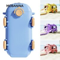Mobanina 500ML Đồ Chơi Xe Sippy Cup, Có Dây Đeo Vai Drinkware Chai Nước, Phim Hoạt Hình Trường Học Dễ Thương Sáng Tạo Cốc Nước Trẻ Em