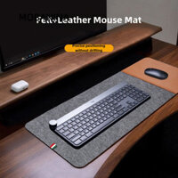 Mobanina Bàn Phím Chuột Thảm, Miếng Lót Chuột Da Nỉ, Dễ Dàng Vệ Sinh Chống Thấm Nước Nhiều Màu Chống Trơn Trượt Máy Tính Laptop Mousepad Văn Phòng Tại Nhà