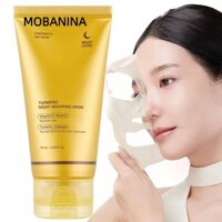 Mobanina Nghệ, Nourishes Dull Uneven Skin Glowing Skin Peel, Hot with Hydrolyzed Collagen Cải thiện độ đàn hồi qua đêm để chăm sóc da