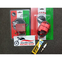 Mobin shark+ ic shark+ bugi 3 chấu gắn xe sirius=combo 3 món