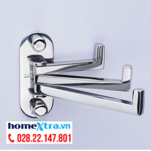 Móc áo 3 chấu gắn trên tường BAO BN 160