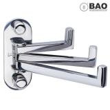 Móc áo 3 chấu gắn trên tường BAO-BN160 (Inox 304)