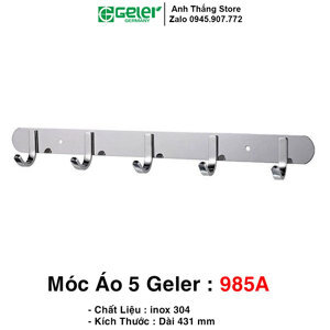 Móc áo 5 móc Geler 985A