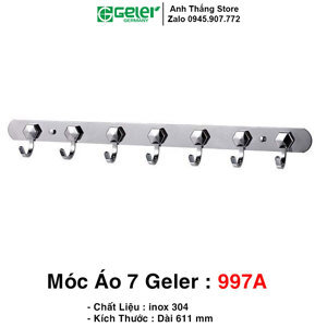 Móc áo 7 móc Geler 997A