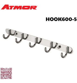 Móc áo inox 304 Atmor HOOK600-5