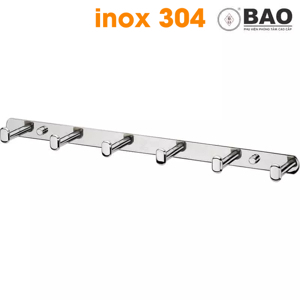 Móc áo inox BAO BN 316 - 6 móc