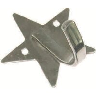 Móc áo Inox đơn hình ngôi sao TL09