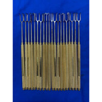 Móc, Bồ cào phẫu thuật 2 răng nhọn nhỏ chuôi vang