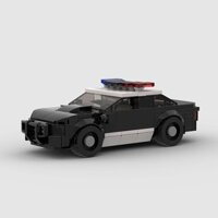 Moc Bộ Đồ Chơi Lắp Ráp Xe Cảnh Sát lego Cho Bé