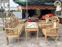 Mộc bộ móc mỏ 6 món gỗ gụ