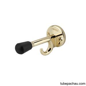 Móc chặn cửa tường màu vàng bóng Hafele 489.70.221