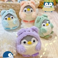 Móc Chìa Khóa Búp bê chim cánh cụt nhỏ dễ thương hoạt hình Nhật Bản
