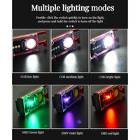 Móc Chìa Khoá Đèn Pin Đèn Led COB Mini Nam Châm Đa Năng Bỏ Túi Mang Theo Du Lịch Dã Ngoại