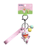 Móc Chìa Khoá Kèm Máy Khuếch Tán Hương Thơm ROCK Doraemon Aroma Diffuser Key Chain (Easter chicken / Pink rabbit)